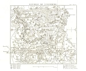 Image du vendeur pour Bataille de Vurtzburg mis en vente par Antiqua Print Gallery