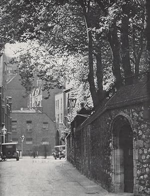 Image du vendeur pour Rural London. A quiet corner in Westminster, Great College Street mis en vente par Antiqua Print Gallery