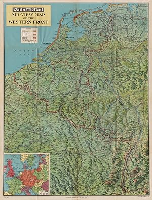 Daily Mail Air-View Map of the Western Front