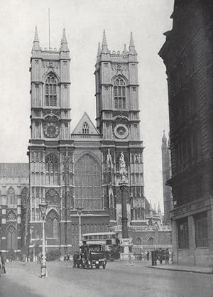 Image du vendeur pour Westminster Abbey mis en vente par Antiqua Print Gallery