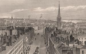 Liverpool from the Town-Hall, looking south