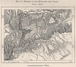 Erosions of the Mountains near Tiaret