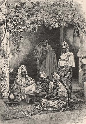 Imagen del vendedor de An Arab family of Tlemcen a la venta por Antiqua Print Gallery