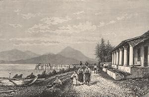 Imagen del vendedor de View taken at Ternate a la venta por Antiqua Print Gallery