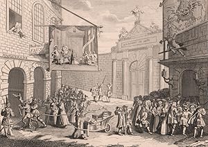 Imagen del vendedor de Masquerades and Operas, Burlington gate; A facsimile of Hogarth's own engraving a la venta por Antiqua Print Gallery