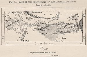 Zone of the Shotts South of East Algeria and Tunis Zone of the Shotts South of East Algeria and T...