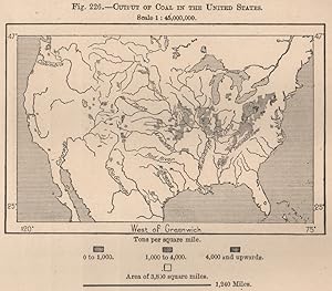 Output of Coal in the United States