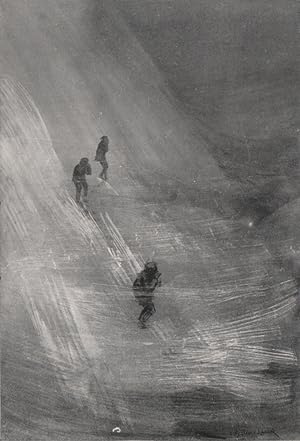 Seller image for Calling two followers lost in the storm for sale by Antiqua Print Gallery