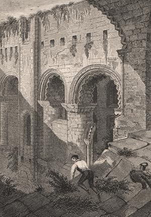 Imagen del vendedor de Interior of Rochester Castle. Kent a la venta por Antiqua Print Gallery