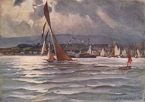 Royal Clyde Yacht Club Regatta, Hunter's Quay, June, 1906