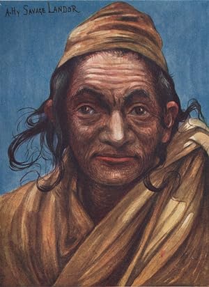 Bild des Verkufers fr A weird old man of N.W. Nepal zum Verkauf von Antiqua Print Gallery
