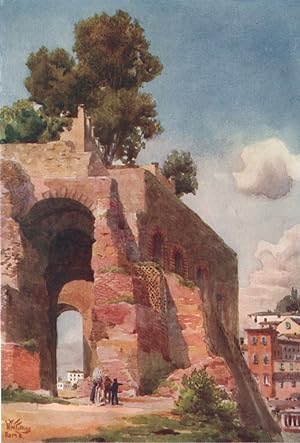 Imagen del vendedor de On the Palatine, Rome a la venta por Antiqua Print Gallery