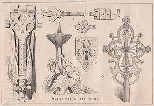 Imagen del vendedor de Mediaeval metal work a la venta por Antiqua Print Gallery