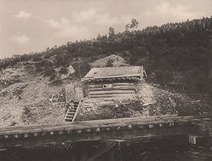 Seller image for A Miner's Log Cabin in the Black Hills - South Dakota for sale by Antiqua Print Gallery