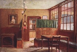 Coffee-Room of old Bell, Inn, Holborn, 1897