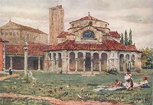 Imagen del vendedor de S. Fosca and Cathedral, Torcello a la venta por Antiqua Print Gallery