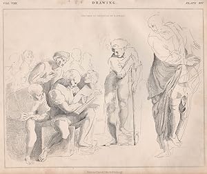 Drawing; Specimen of sketching by Raphael