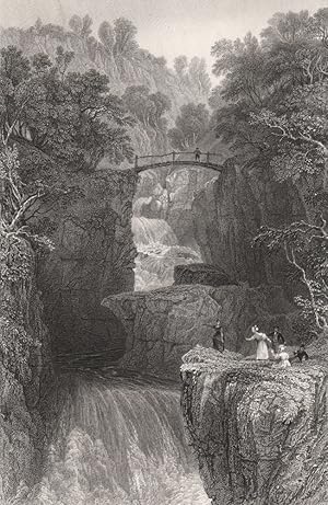Bild des Verkufers fr Bracklin Bridge. (Near Cullenden.-Perthshire) zum Verkauf von Antiqua Print Gallery