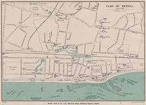 Plan of Bexhill
