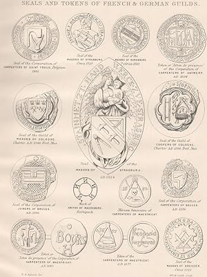 Seals And Tokens of French & German Guilds