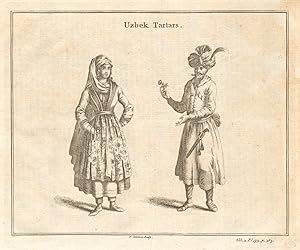 Bild des Verkufers fr Uzbek Tartars zum Verkauf von Antiqua Print Gallery