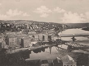 Seller image for The Allegheny River at Oil City, PA. for sale by Antiqua Print Gallery