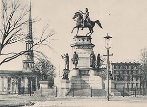 Image du vendeur pour Washington Monument at Richmond, VA. mis en vente par Antiqua Print Gallery