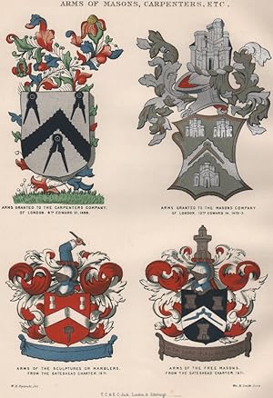 Arms of Masons, Carpenters, Etc.