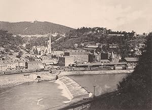 Image du vendeur pour Mauch Chunk, PA., and the Lehigh River mis en vente par Antiqua Print Gallery