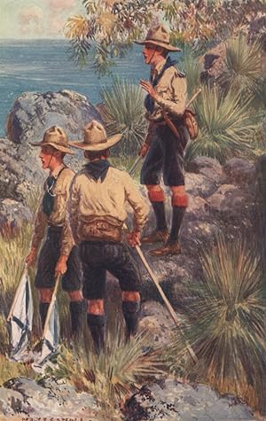 Boy scouts in Australia
