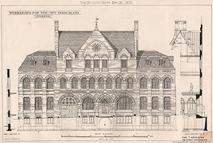Workshops for the out-door blind, Liverpool; Geo. T. Redmayne Architect, Manchester