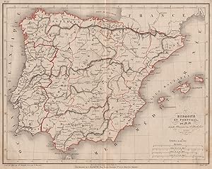 Seller image for Espagne et Portugal par MM. Achille Meissas et A. Michelot 1859 for sale by Antiqua Print Gallery