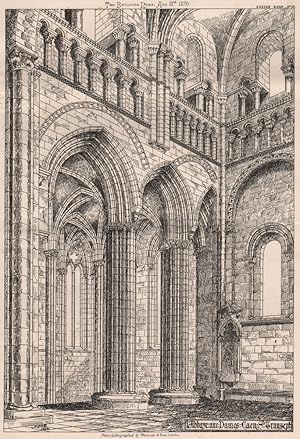 L'Abbaye aux Dames, Caen. S. transept