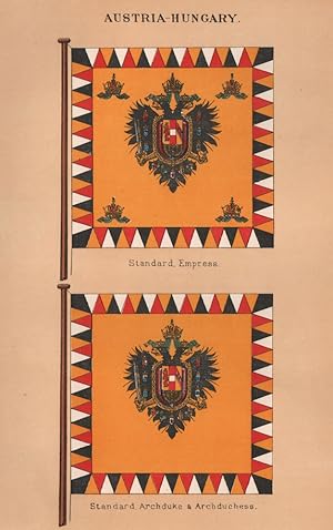 Austria-Hungary. Standard, Empress. Standard, Archduke & Archduchess