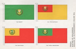 Seller image for The British Commonwealth of Nations Federation of Malaya Kedah; The Regent; H.H the Sultanah; The Raja Muda; The Tunku Bendahara for sale by Antiqua Print Gallery