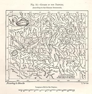 Course of the Tsangbo according to Chinese Documents