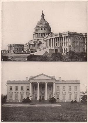 Washington : 1. The Capitol. 2. The White House