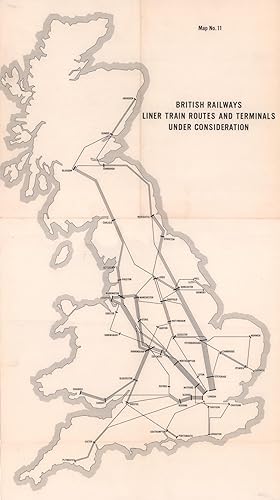 British Railways possible train routes & terminals