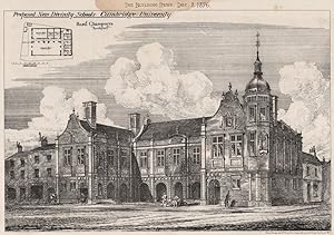 Proposed new divinity schools, Cambridge University; Basil Champneys, Architect