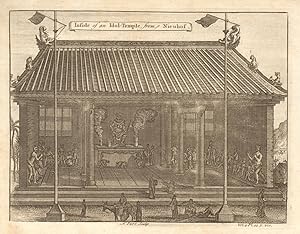 Seller image for Inside of an Idol-Temple, from Nieuhof for sale by Antiqua Print Gallery