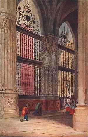 Imagen del vendedor de Burgos. The Capilla Mayor a la venta por Antiqua Print Gallery