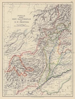 Punjab (West) Brit. Baluchistan and N.- W. Frontier
