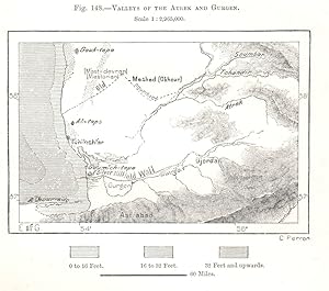 Valleys of the Atrek and Gurgen