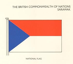 The British Commonwealth of Nations Sarawak; National Flag