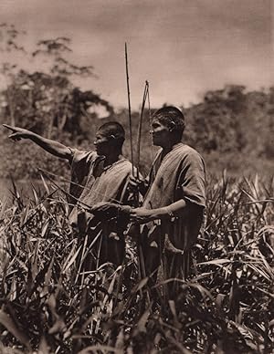Two Chimane Indians on a hunting trip