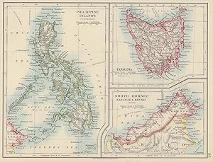 Philippine Islands // Tasmania // North Borneo, Sarawak & Brunei