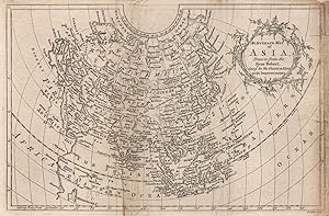 An Accurate map of Asia Drawn from the Sieur Robert Geogr. to the French King with Improvements