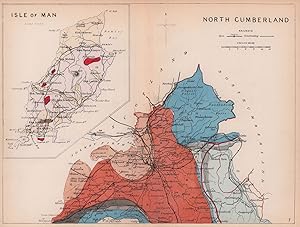 North Cumberland Inset Map of Isle of Man
