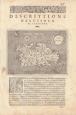 Descrittione dell' Isola di Sardigna [Description of the island of Sardinia]