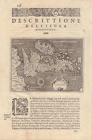 Descrittione dell' Isola d'Inghilterra [Description of the island of Great Britain (England)]